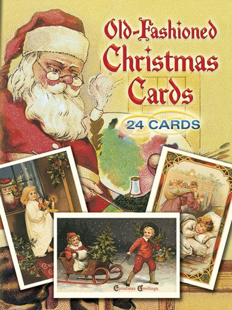 Book cover of: Old-Fashioned Christmas Postcards. By: Gabriella Oldham