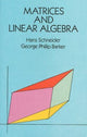 Book cover of: Matrices and Linear Algebra