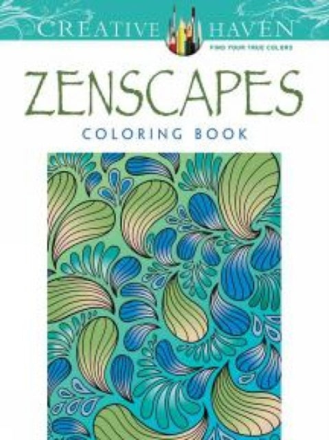 Book cover of: Creative Haven Zenscapes Coloring Book. By: Jessica Mazurkiewicz