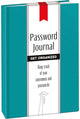 Book cover of: Password Journal: Caribbean Blue. By: Dover