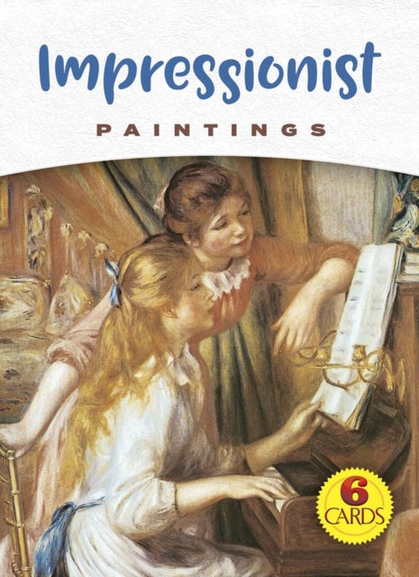 Book cover of: Impressionist Paintings. By: Dover
