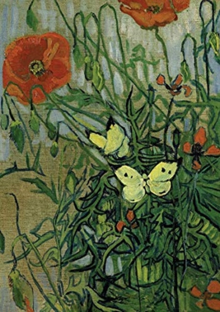Book cover of: Van Gogh's Butterflies and Poppies Notebook. By: Vincent Van Gogh