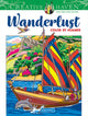 Book cover of: Creative Haven Wanderlust Color by Number. By: George Toufexis