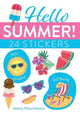 Book cover of: Hello Summer! 24 Stickers. By: Jessica Mazurkiewicz