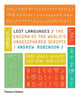 Book cover of: Lost Languages. By: Andrew Robinson