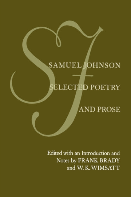 Book cover of: Samuel Johnson. By: Frank Brady