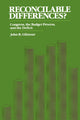 Book cover of: Reconcilable Differences?
