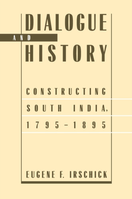 Book cover of: Dialogue and History