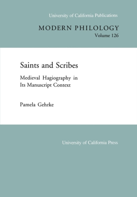 Book cover of: Saints and Scribes