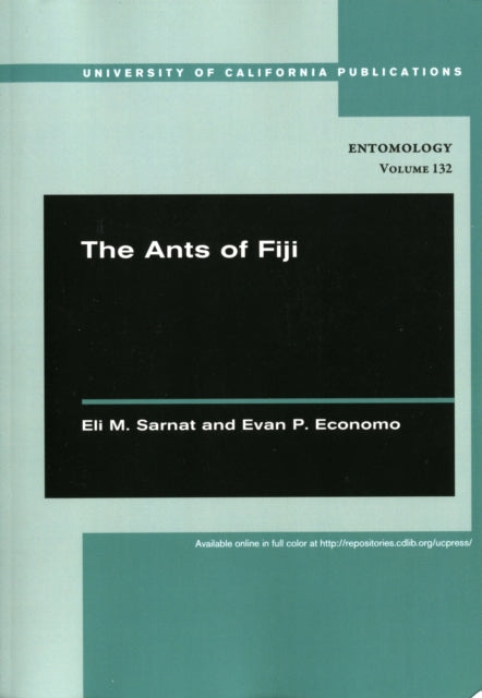 Book cover of: Ants of Fiji. By: Eli M. Sarnat