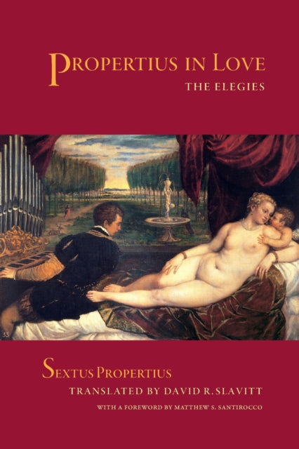 Book cover of: Propertius in Love