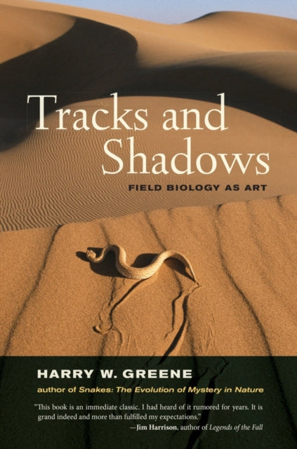 Book cover of: Tracks and Shadows. By: Harry W. Greene