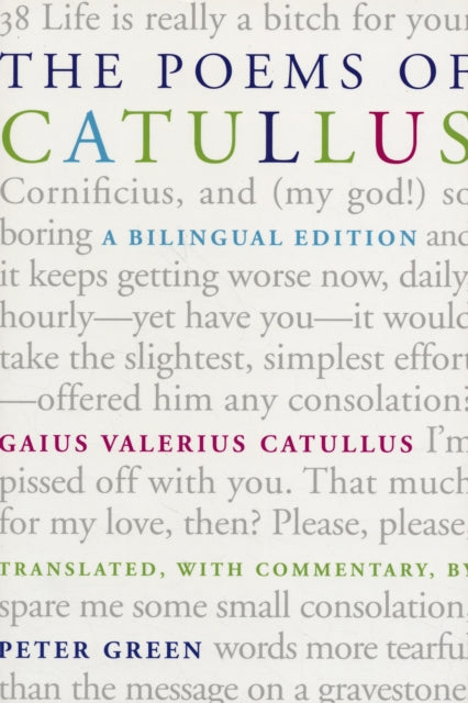 Book cover of: Poems of Catullus. By: Gaius Valerius Catullus