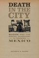Book cover of: Death in the City. By: Kathryn A. Sloan