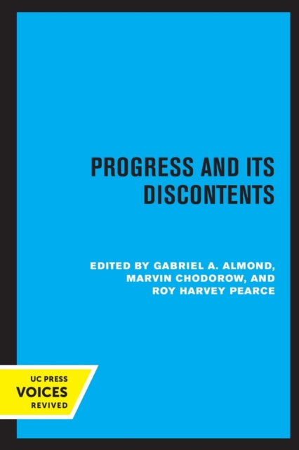 Book cover of: Progress and Its Discontents. By: Gabriel A. Almond