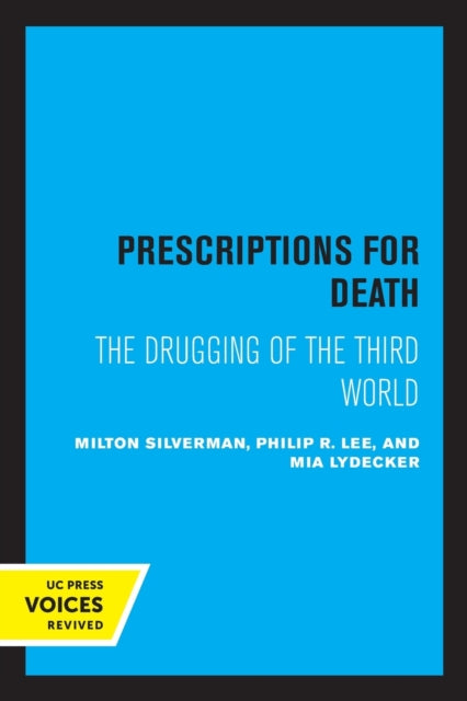 Book cover of: Prescriptions for Death. By: Milton M. Silverman