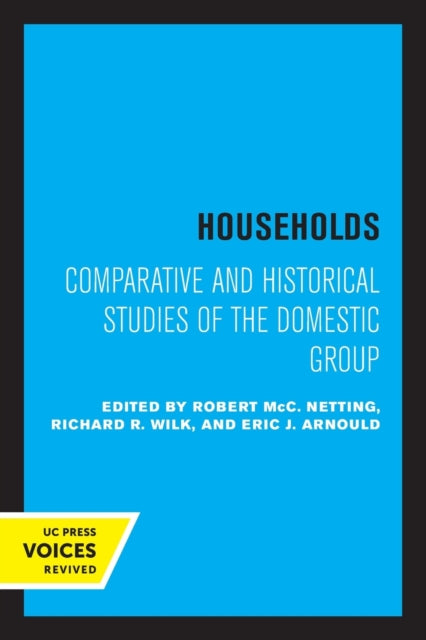 Book cover of: Households. By: Robert McC. Netting