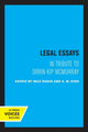 Book cover of: Legal Essays. By: Max Radin