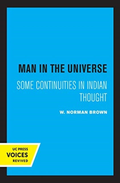 Book cover of: Man in the Universe. By: W. Norman Brown