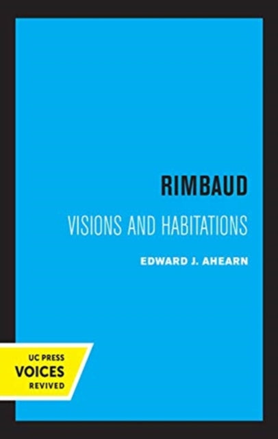 Book cover of: Rimbaud. By: Edward Ahearn