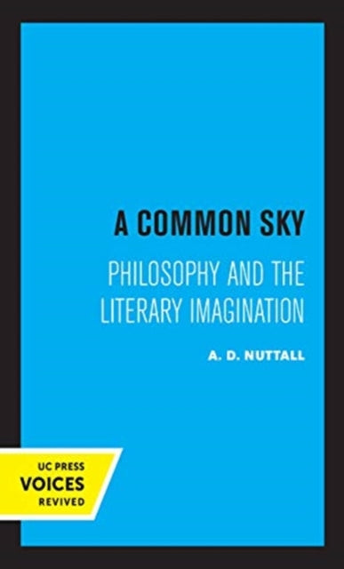 Book cover of: Common Sky. By: Nuttall, A. D.