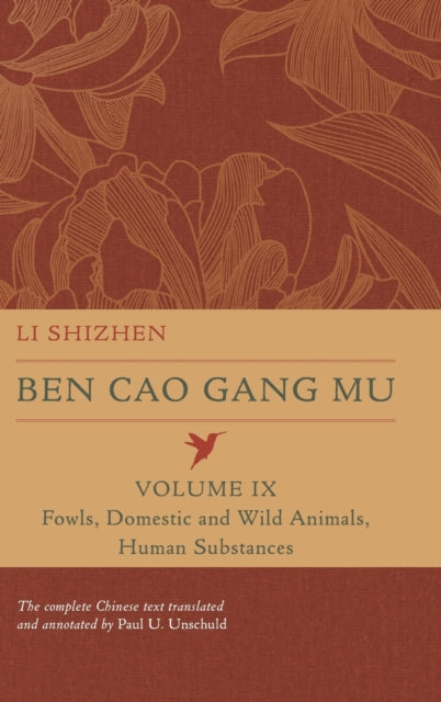Book cover of: Ben Cao Gang Mu, Volume IX. By: Li Shizhen