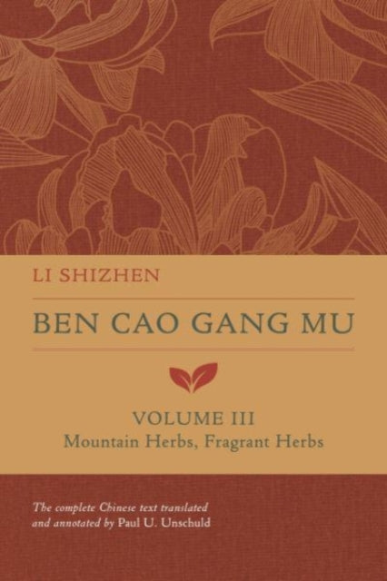 Book cover of: Ben Cao Gang Mu, Volume III. By: Li Shizhen