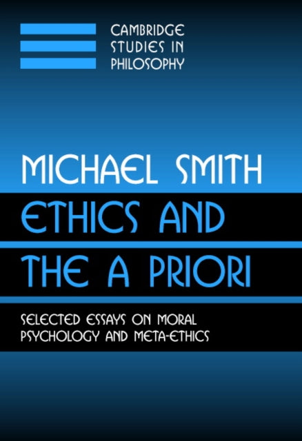 Book cover of: Ethics and the A Priori