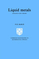Book cover of: Liquid Metals. By: Norman Henry March