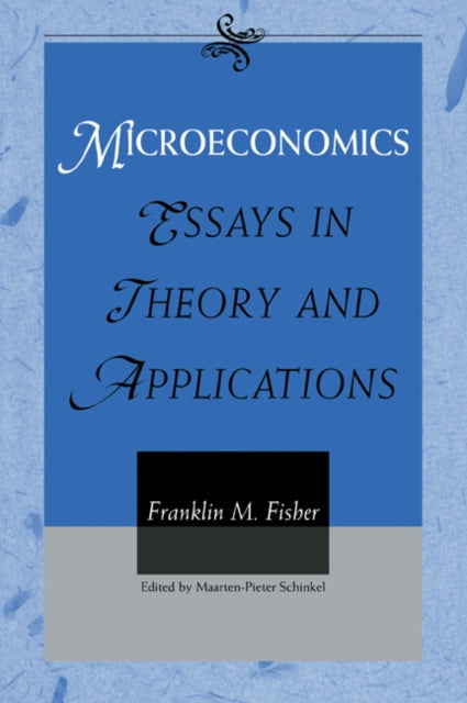 Book cover of: Microeconomics. By: Franklin M. Fisher