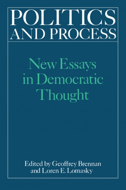 Book cover of: Politics and Process. By: H. G. Brennan