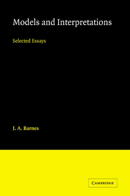 Book cover of: Models and Interpretations. By: J. A. Barnes