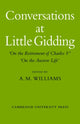 Book cover of: Conversations at Little Gidding. By: A. M. Williams