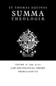 Book cover of: Summa Theologiae: Volume 28, Law and Political Theory. By: Thomas Aquinas
