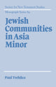 Book cover of: Jewish Communities in Asia Minor. By: Paul R. Trebilco