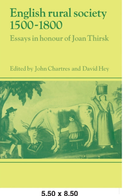 Book cover of: English Rural Society, 1500–1800