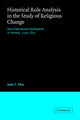 Book cover of: Historical Role Analysis in the Study of Religious Change. By: John T. Flint