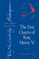 Book cover of: First Quarto of King Henry V. By: William Shakespeare