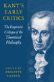 Book cover of: Kant's Early Critics. By: Brigitte Sassen