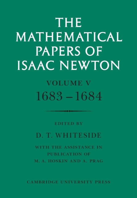 Book cover of: Mathematical Papers of Isaac Newton: Volume 5, 1683–1684