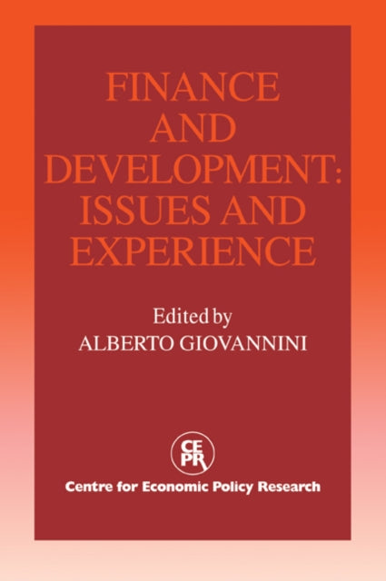 Book cover of: Finance and Development. By: Alberto Giovannini