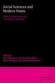 Book cover of: Social Sciences and Modern States. By: Peter Wagner