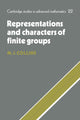 Book cover of: Representations and Characters of Finite Groups. By: M. J. Collins