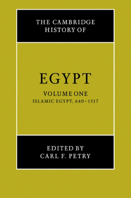 Book cover of: Cambridge History of Egypt. By: Carl F. Petry