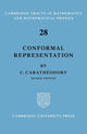 Book cover of: Conformal Representation. By: C. Caratheodary