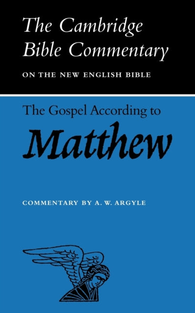 Book cover of: Gospel according to Matthew. By: A. W. Argyle