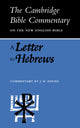 Book cover of: Letter to Hebrews. By: J. H. Davies
