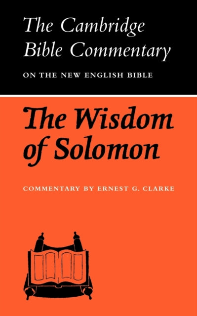 Book cover of: Wisdom of Solomon