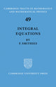 Book cover of: Integral Equations. By: Smithies