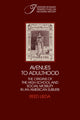 Book cover of: Avenues to Adulthood. By: Reed Ueda